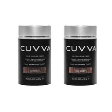 Cuvva Hair Fibers for Hair Loss & Thinning Hair 25g - (2 Pack)