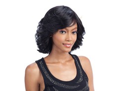 Freetress Equal Synthetic Wig Green Cap 007 - 1B Off Black