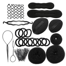 DIY Hair Styling Accessories Kit Set - 35 Piece