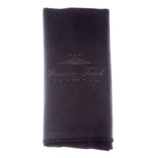 Microfibre Salon Hair Towel Rectangle Shape - Black
