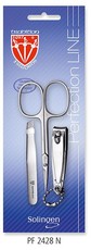 Kellermann 3 Swords Set: Cuticle Scissors, Nail Clipper, Tweezers PF 2428 N