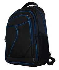 Fino 15" Laptop Backpack With Blue Piping SK9029