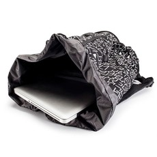 Slappa Laptop Backpack - Black/White