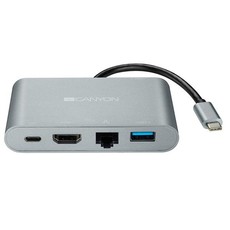 Canyon USB Type-C Multiport Docking Station 4-in-1