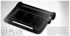 Coolermaster Notepal U3 Plus; Universal Notebook Stand - Blk