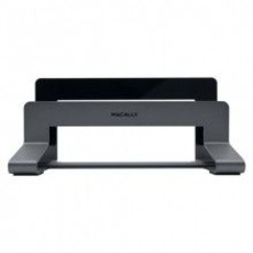 Macally Aluminium Vertical Stand For Apple Macbook Air/Pro - Space Grey