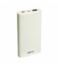 Astrum 10000mAh USB-C + USB-A QC3.0 Power Bank 3A - PB320 White