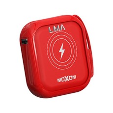 LMA - Moxom 10000mah QC3.0 Wireless USB Port Power Bank - Red