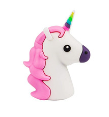 Wish Pink Unicorn Portable Fast Charge Portable Power Bank Charging
