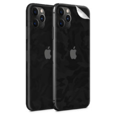 Black Camo Vinyl Skin for iPhone 11 Pro - Two Pack