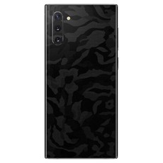 Black Camo Vinyl Wrap for Samsung Note 10 - Two Pack