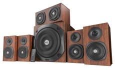 Trust Vigor 5.1 Surround Speaker System for PC - Brown