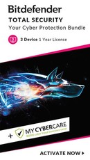 Bitdefender Total Security 3 Device DVD