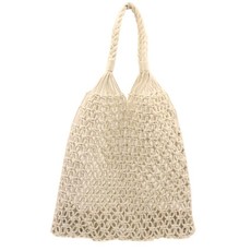 Blackcherry Crochet Fishing Net Shoulder Bag