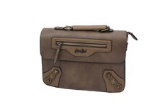 Brown Leather Inspired Bag