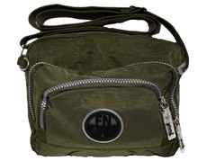 Fino Lightweight Waterproof Washed Nylon Crossbody Bag