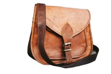Kooptroos Genuine Leather Handbag - Protea