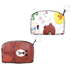 Lily & Rose Bear Printed Coin Purses - 2 Pack