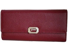 Fino Elegant PU Leather Purse - Red