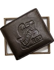Fino Genuine Leather Eagle Design Wallet – Coffee