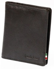 Paolo Rossi Genuine Leather Author Range Wallet - Black