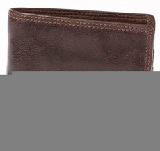 Paolo Rossi Genuine Leather Aviator Range Wallet - Brown