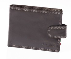 Paolo Rossi Genuine Leather Complete Range Wallet - Black