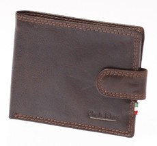 Paolo Rossi Genuine Leather Jaguar Range Wallet - Brown