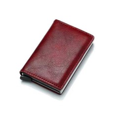 SIXTEEN10 Credit Card Pop Up Wallet - Red
