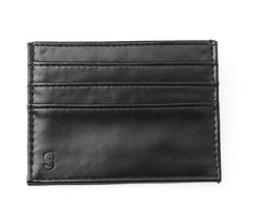 Slim Card Wallet - Black