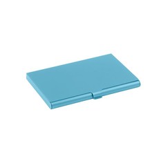 Stainless Steel Aluminum Credit Card Holder - Blue