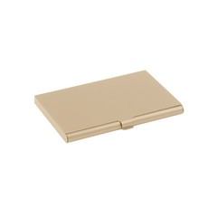 Stainless Steel Aluminum Credit Card Holder - Gold