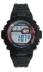Bad Boy 50M-WR Digital Mid-Size Watch - Black/Red