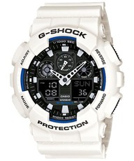 Casio G-Shock (GA-100B-7ADR) Men's Watch - White