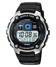 Casio Mens AE-2000W-1AVDF World Time Digital Watch