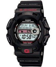 Casio Mens G-9100-1DR G-shock Gulfman Moon Tide Graph Digital Watch
