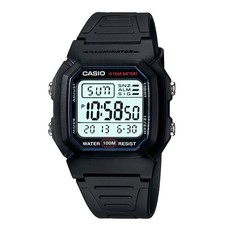Casio Mens W-800H-1AVDF Dual Time Digital Watch
