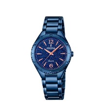 Festina Women's Made Moiselle Analogue Wrist Watch - Blue