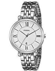 Fossil Ladies ES3433 Jacqueline Three-Hand Stainless Steel Watch - Silver-Tone (parallel import)