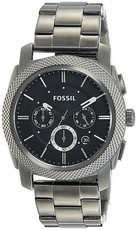 Fossil Men's Machine Chronograph Smoke Stainless Steel Watch FS4662 (Parallel Import)