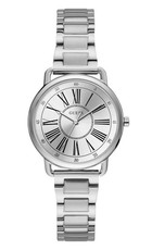 Guess Women's JACKIE Watch With Round Case - Silver