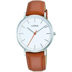 Lorus Ladies Genuine Leather Camel Strap Watch