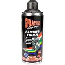 Sprayon - Hammer Finish Lacquer Spray Paint - Charcoal