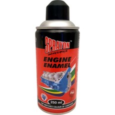 Sprayon - Paint Engine Enamel - Black (2 Pack)