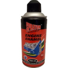 Sprayon - Paint Engine Enamel - Matt Black (2 Pack)