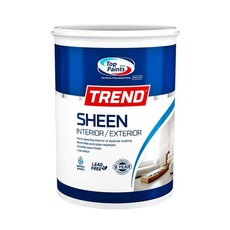 Top Paints Trend Sheen Interior and Exterior Acrylic Paint 5L