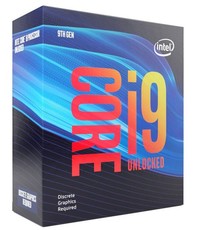 Intel Processor, Core i9-9900KF 3.6GHz 5.0GHz Turbo 8-core 16MB SmartCache 95W 2666MHz DDR4 Processor