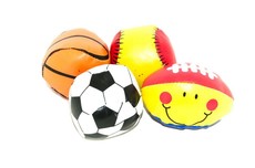Ideal Toy - 4 Pack Ball in PVC bag header