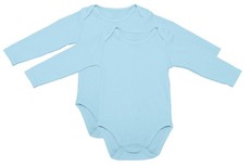 PepperST Blue Long Sleeve Baby Grow - 12-18 Months (2 Pack)