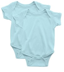 PepperST Blue Short Sleeve Baby Grow - 12-18 Months (2 Pack)